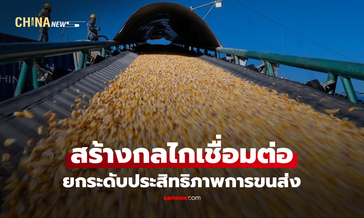 "เฮยหลงเจียง" เดินหน้ายกระดับระบบการขนส่ง "ธัญพืช" เต็มประสิทธิภาพ